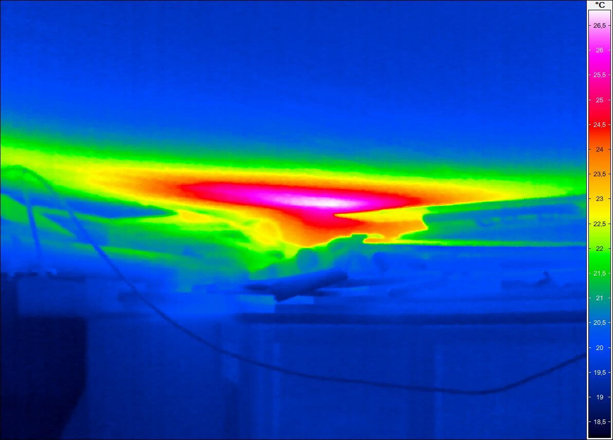 Leck in Kellerdecke behoben von Ingenieurbüro Müller Thermografie und Leckortung