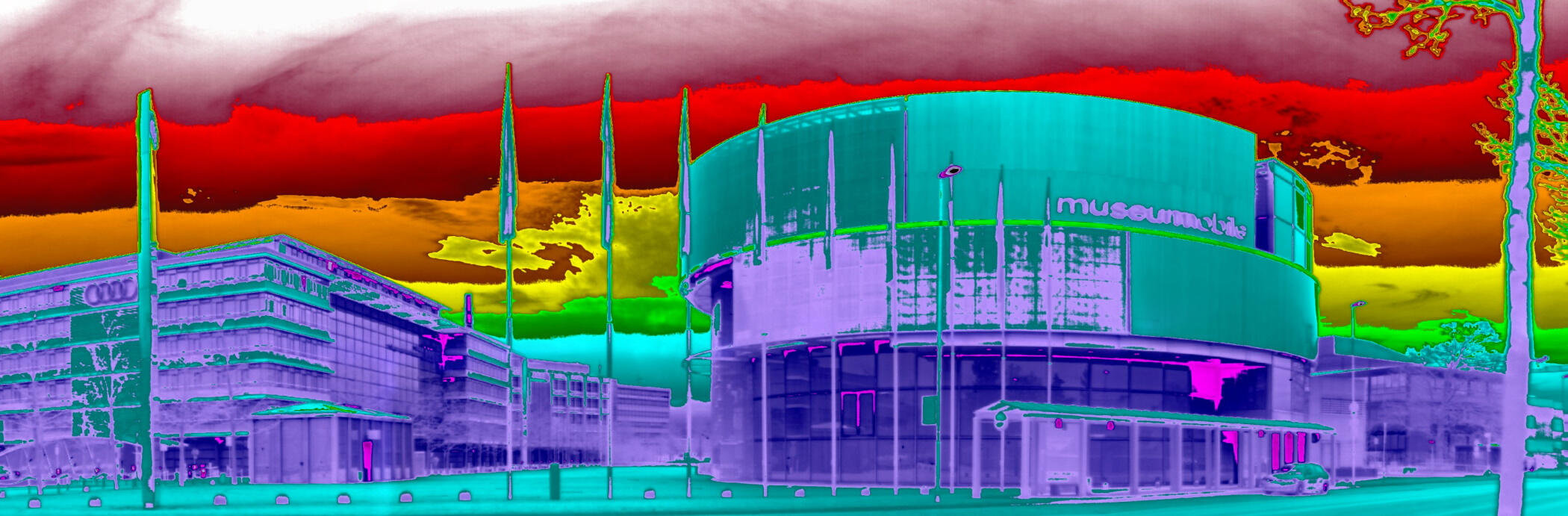 Wärmebildaufnahme „Museum Mobile“ von Ingenieurbüro Müller Thermografie und Leckortung