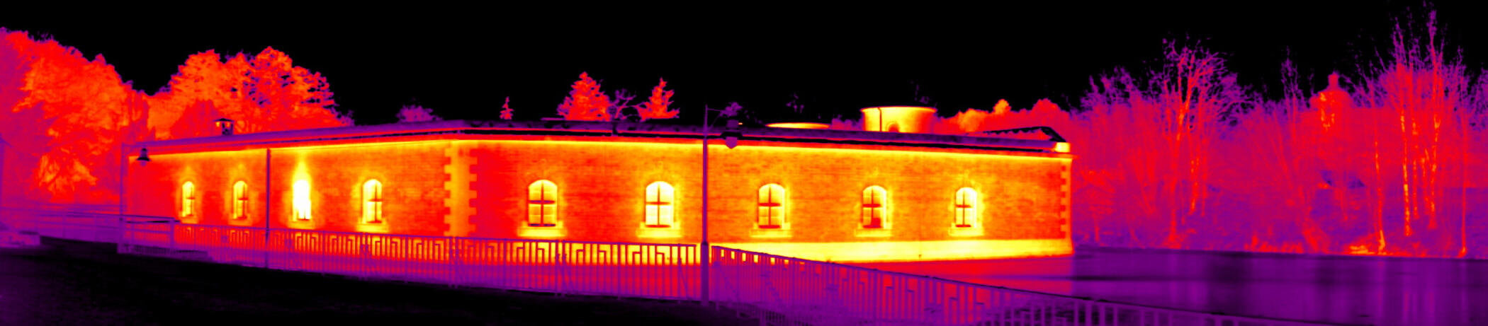 Wärmebildaufnahme „Fronte und Münster Eisen“ von Ingenieurbüro Müller Thermografie und Leckortung